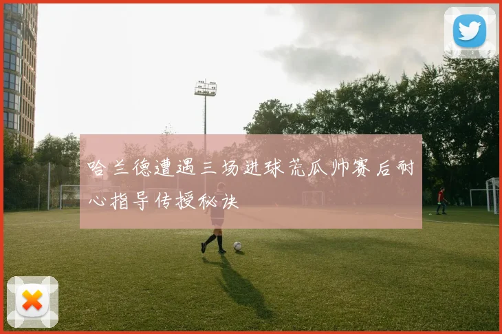 哈兰德遭遇三场进球荒瓜帅赛后耐心指导传授秘诀